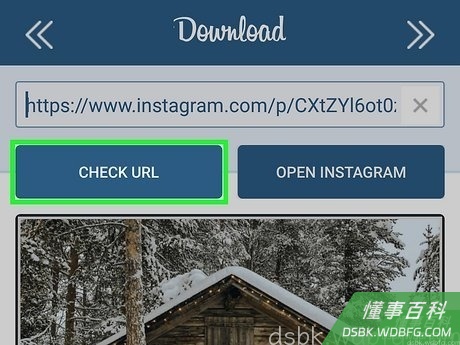Step 7 点击检查URL。