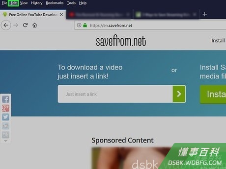 Step 4 复制视频的URL。