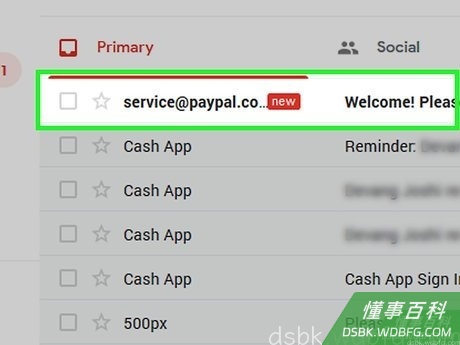 Step 6 辨别和举报虚假的PayPal邮件地址。