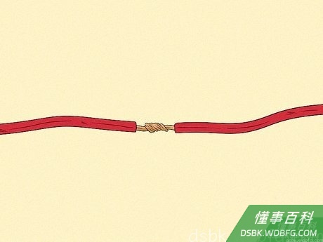 Step 4 把相同颜色的电线拧到一起。