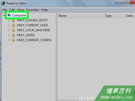 Step 1 单击计算机。