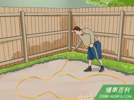 Step 3 确定池塘的大小和深度。