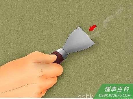 Step 7 用超薄的复合漆掩盖小小不完美的地方。