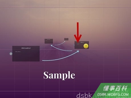Step 6 用微小的文字早就宏大的效果。