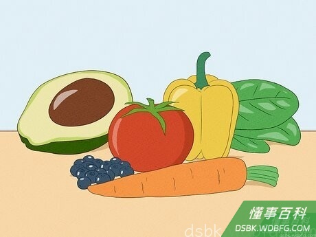 Step 2 多吃蔬菜和水果。