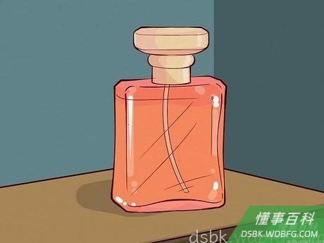 Step 4 将香水放在阴凉处，避免阳光照射。