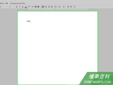 Step 4 创建文档。