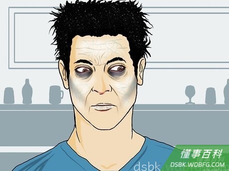 Step 9 让头发看起来油油的、黏黏的。
