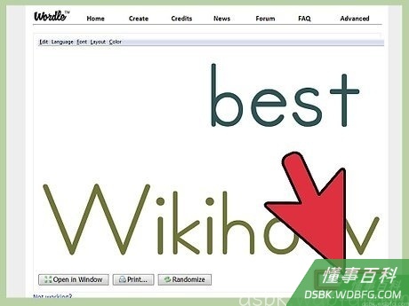 Step 5 分享你的文字云。