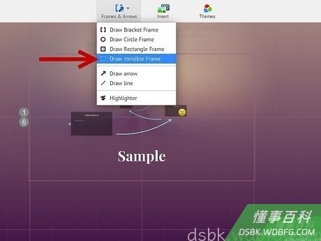Step 7 用帧来创建焦点。