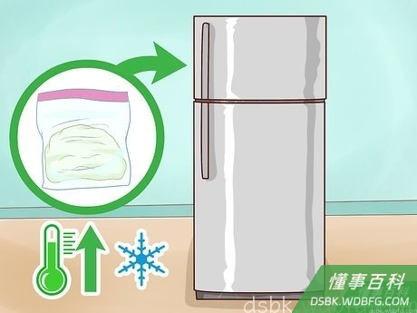Step 7 如果你想冷冻保存，就把凝胶装进可以封口的食品袋。