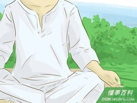 Step 6 打坐。