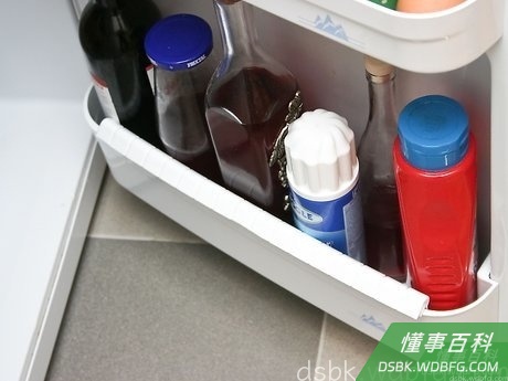 Step 4 根据食物类别划分冰箱空间。
