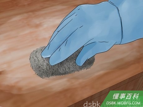 Step 3 把油漆清除干净。