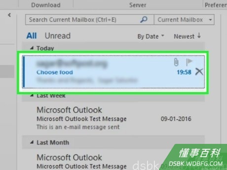 Step 2 双击包含投票的消息。