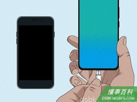 Step 4 用充电器给别的手机充电。