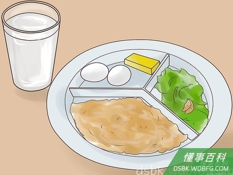 Step 6 饮食搭配合理。