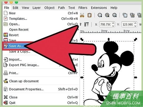 Step 8 删除底层并保存图像。