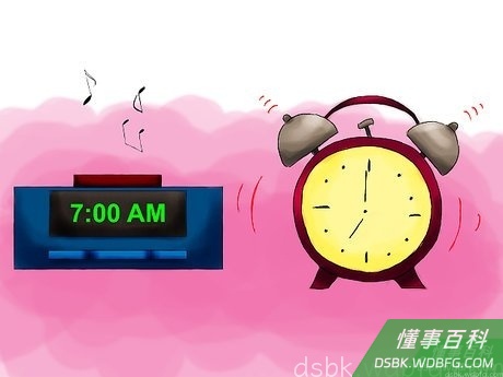 Step 4 设置悦耳的闹铃声。