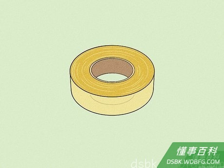 Step 3 准备一些透明胶带。