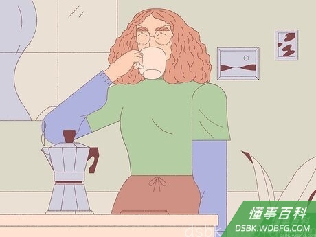 Step 8 不要摄入太多的咖啡因。