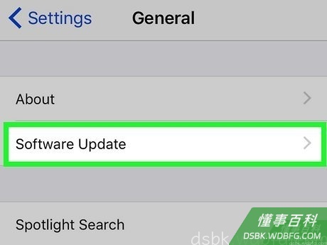 Step 9 如果“阅读列表”不能正常工作，请更新设备。