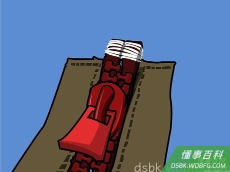 Step 6 缝出一个合片。