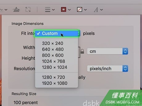 Step 4 为图像设置新的大小。
