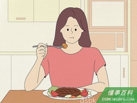 Step 6 有一个健康的饮食计划。