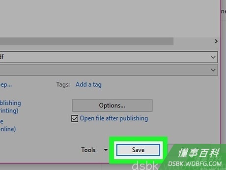 Step 8 点击保存。