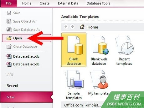 Step 1 进入“文件” ,然后选择“打开”。