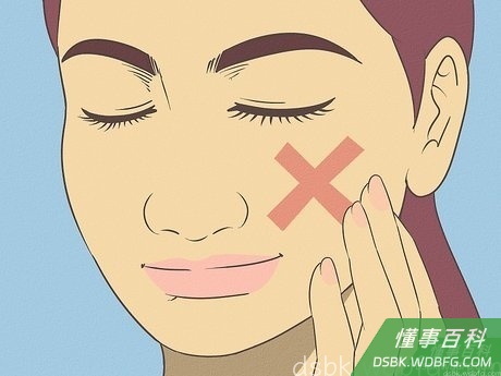 Step 6 不要触摸脸部。