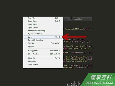 Step 4 保存文件,然后在任意浏览器中打开,以查看效果。
