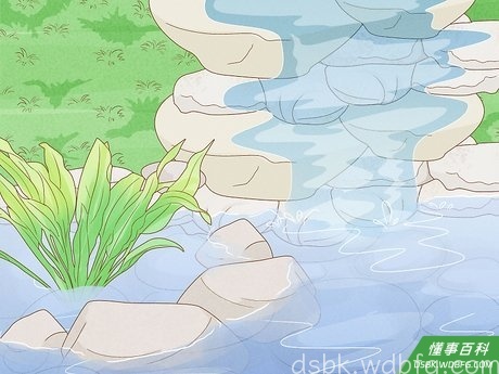Step 3 放入流水装置。
