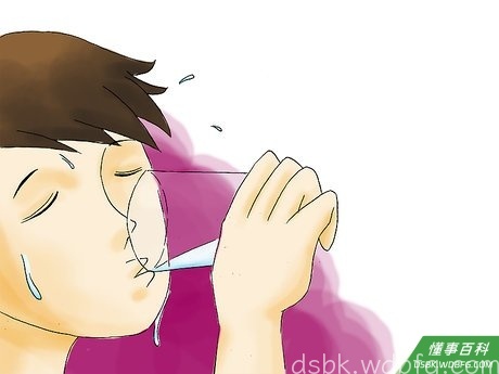 Step 1 喝水。