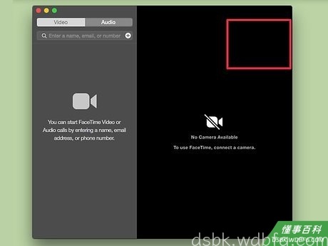 Step 4 使用FaceTime和你的朋友进行通话。