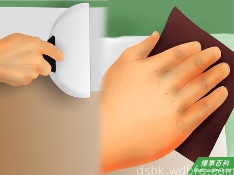 Step 10 如果你对修复表面不满意，可以再施加额外的涂层。