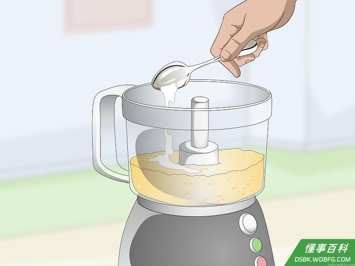 Step 3 将椰子油拌入你喜爱的冰沙中。