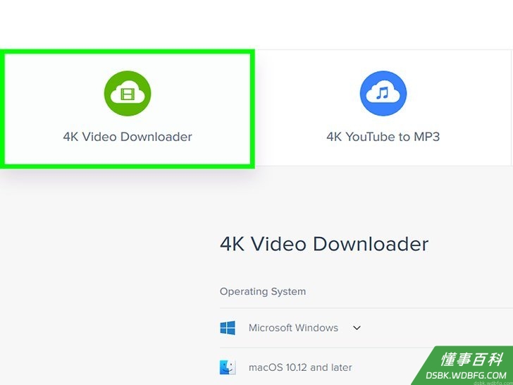 Step 2 下载4K Video Downloader。