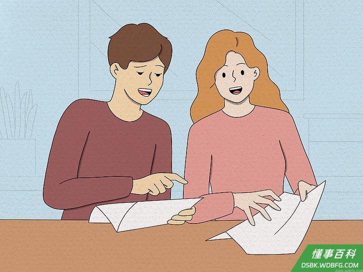 Step 4 询问她对学业相关话题的看法。