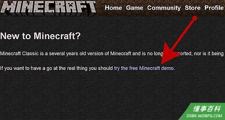 Step 1 了解什么是Minecraft Classic（经典版）。