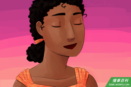 Relaxed Woman Talking.png