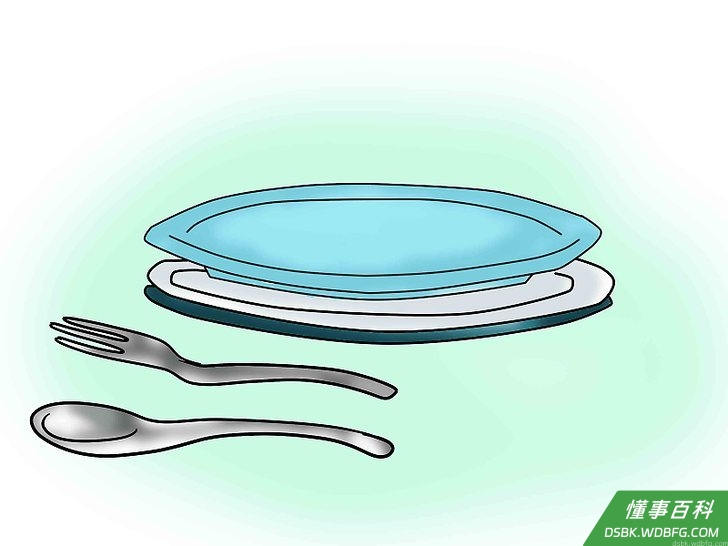 Step 4 准备好食品和饮料。