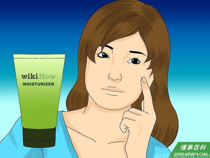 Step 2 滋润皮肤。