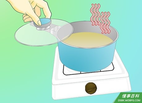 Step 6 使肉汁稠一些。