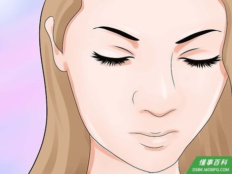 Step 2 移动你的眼睛来控制你的眼泪。