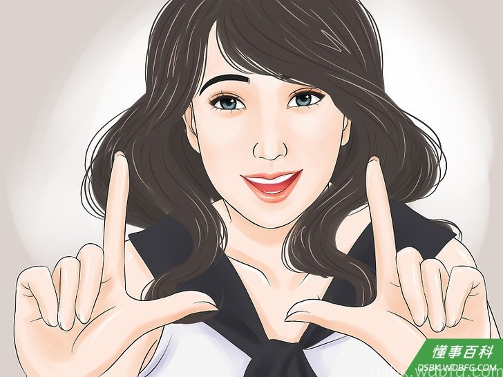 Step 4 找一个可爱的偶像。