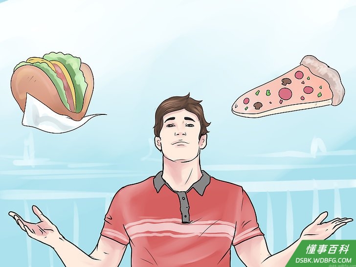 Step 1 想想派对上的食物。