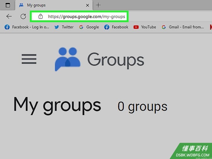 Step 5 加入Google小组。