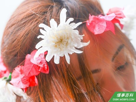 Step 8 试戴花冠。